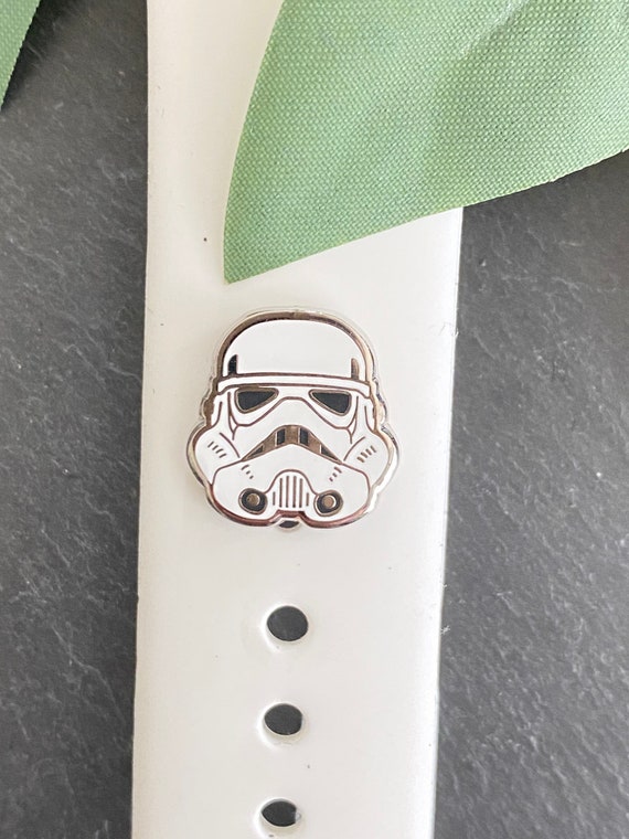 helmet Watch Band, watch accessories, band charm, watch charm, charm band, button