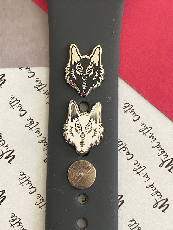 Wolf Watch Band Charm, Father's Day gift, watch accessories, band charm, watch charm, Best friend's gift