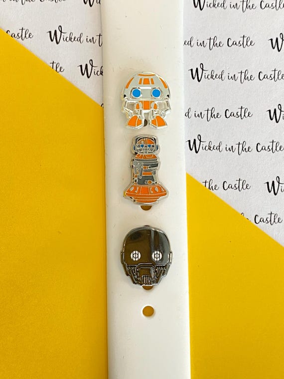 RJ, R3X and K2SO Watch Band, watch accessories, band charm, charm band, button band