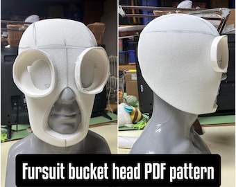 Fursuit Bucket Head Pattern *PDF DOWNLOAD*