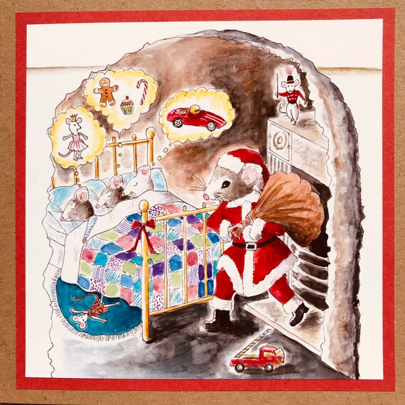 Ling Design Boîte De 20 Cartes De Noël Artistiques Caritatives – « Animaux De La Ferme » – 10 Cartes Chacune Des 2 Motifs Illustrés – De The Great