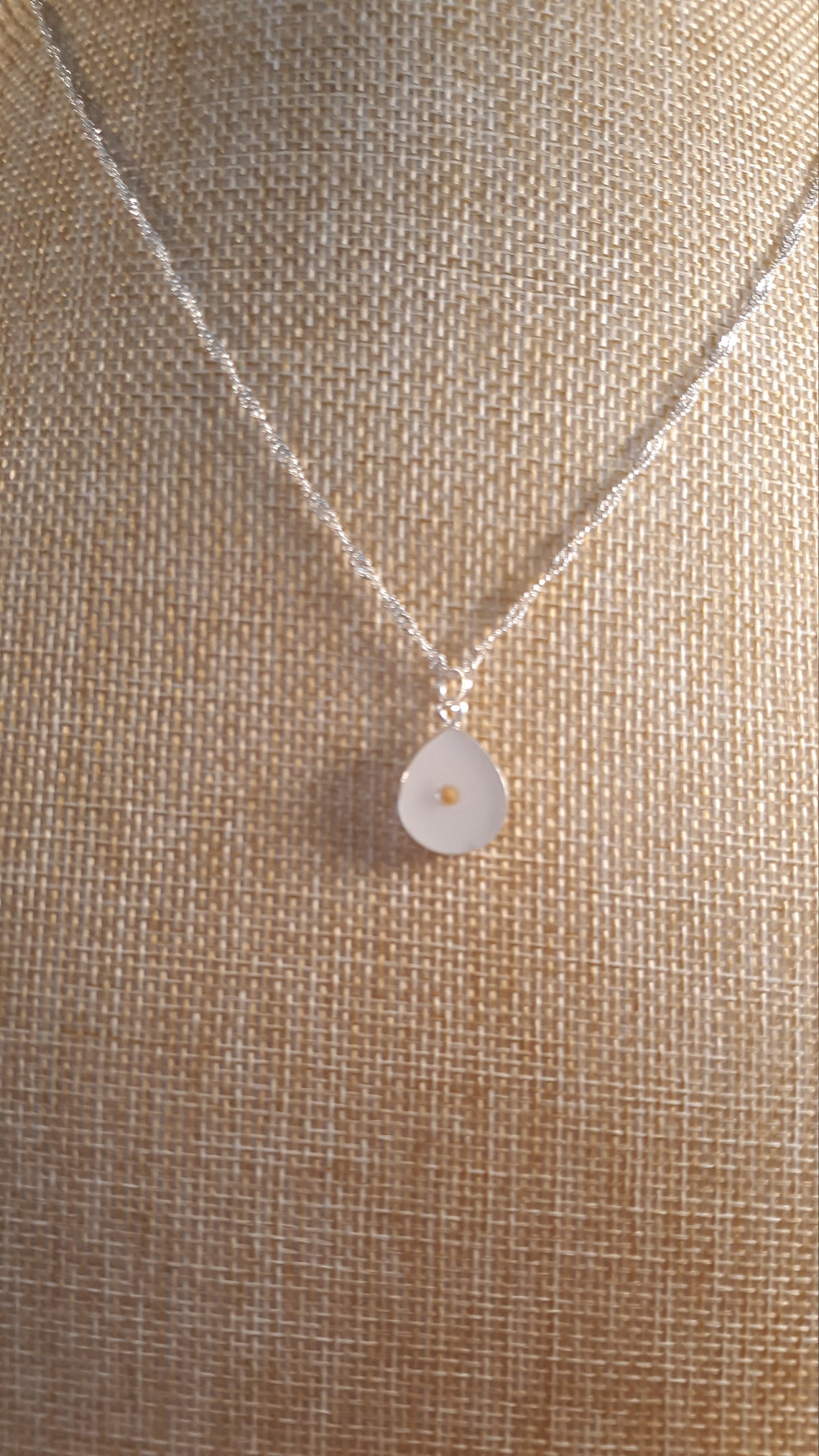 Faith like a Mustard Seed Necklace Mustard Seed Mustard seed Etsy