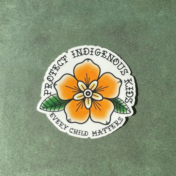 Protect Indigenous Kids Sticker