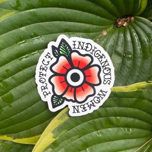 Protect Indigenous Women Sticker