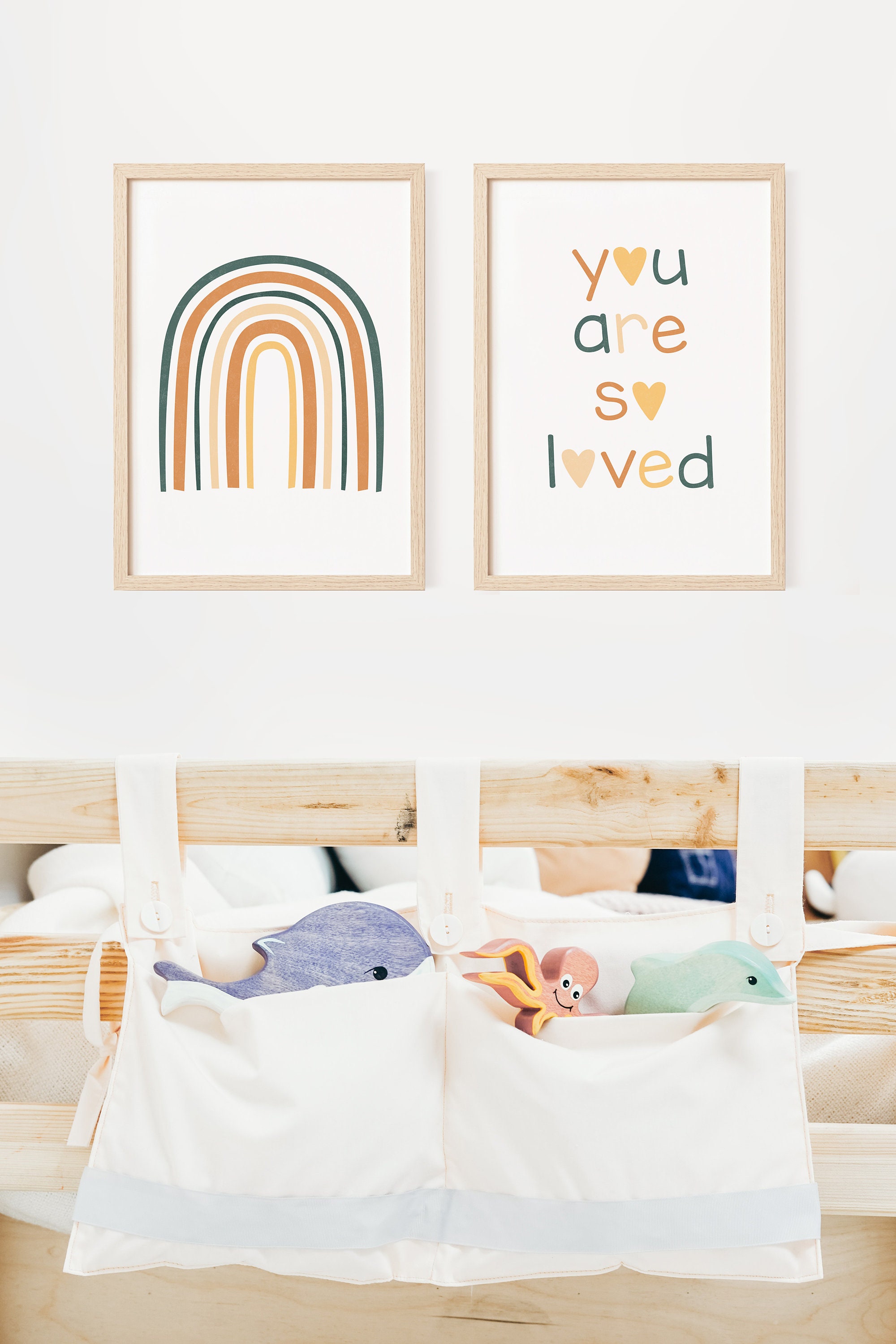 Nursery Mockup Frame Bundle Boho Kids Set of Frames Mock up Etsy