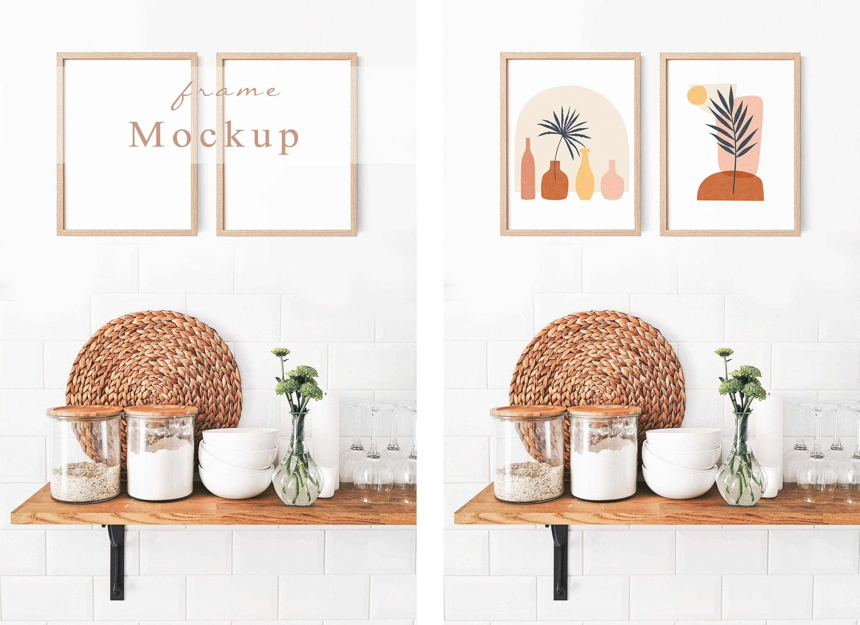 Mockup Frame Kitchen Mockup Frame Interior Mockup Kitchen ...