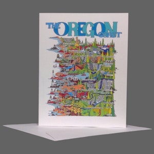 The Oregon Coast Greeting Card