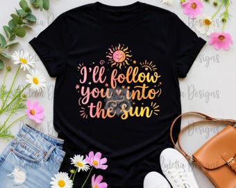 「太陽に向かって君を追いかける」Tシャツ、K-POPツアーグッズ、面白いK-POPシャツ、K-POPシャツ