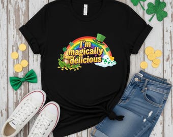 Divertente maglietta di San Patrizio, Maglietta "I'm Magically Delicious", Maglietta "Irish Pride", Maglietta "St. Patrick's Day", Maglietta "Irish Pride", Maglietta "St. Paddy's Day"