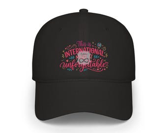 Hooligan Cap, This Is International Make It Unforgettable cap, K-pop tour merch, K-pop Cap, K-pop hat