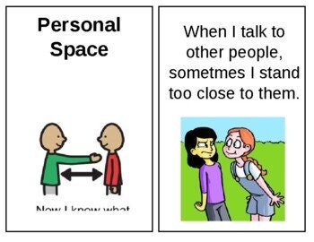 Social Story: Personal Space. Pdf Download Stories for - Etsy