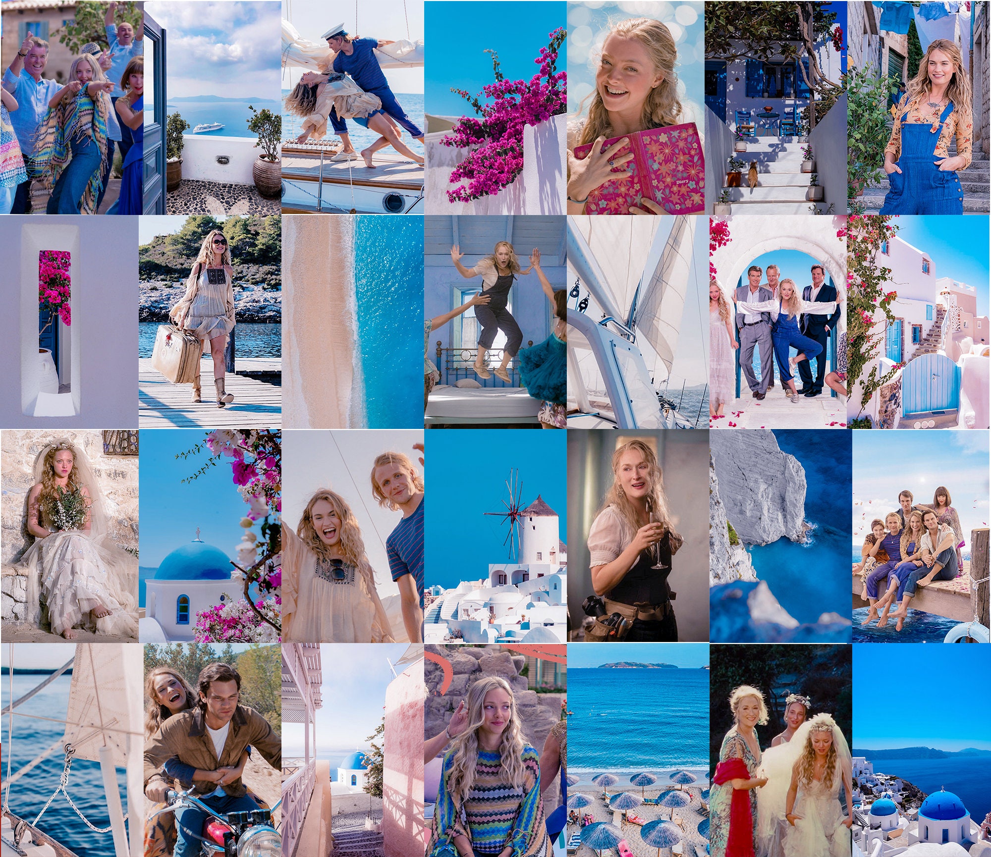 Mamma Mia Wall Collage Kit DIGITAL DOWNLOADS 50 Pcs Mamma Etsy UK