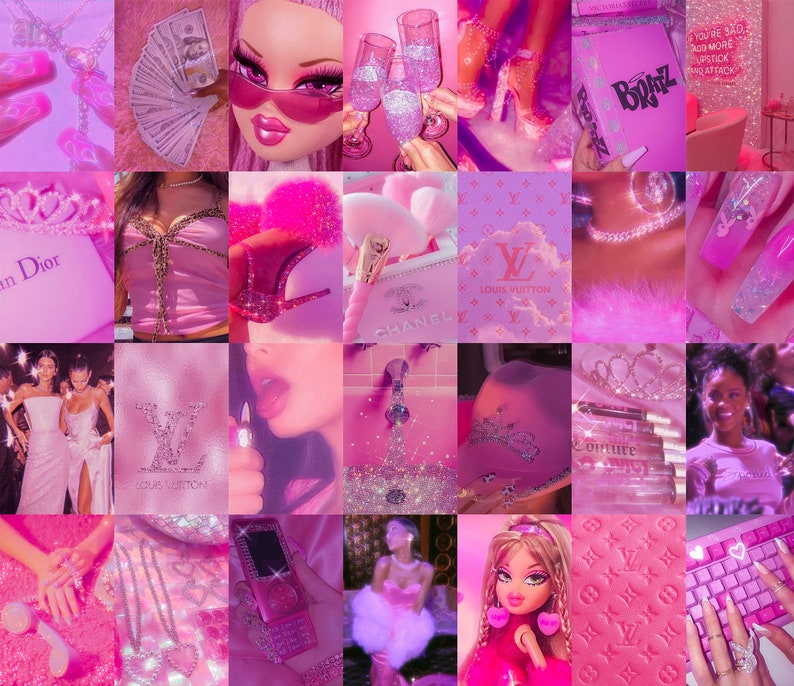 Pink Y2K Wall Collage Kit DIGITAL DOWNLOADS 46 Pcs - Etsy