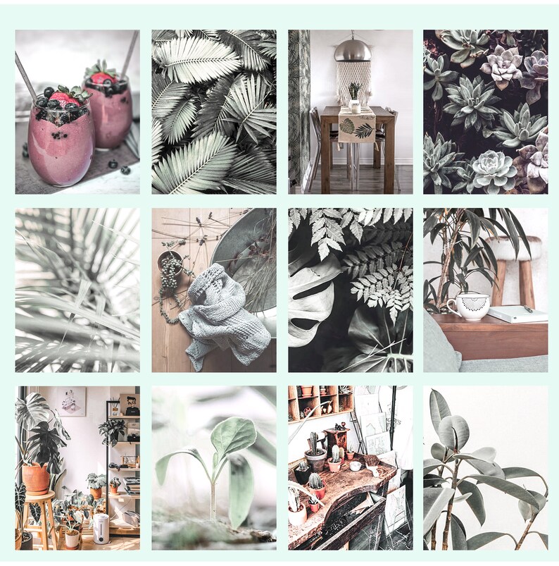 Granola Aesthetic Wall Collage Kit digital Downloads 54 Etsy