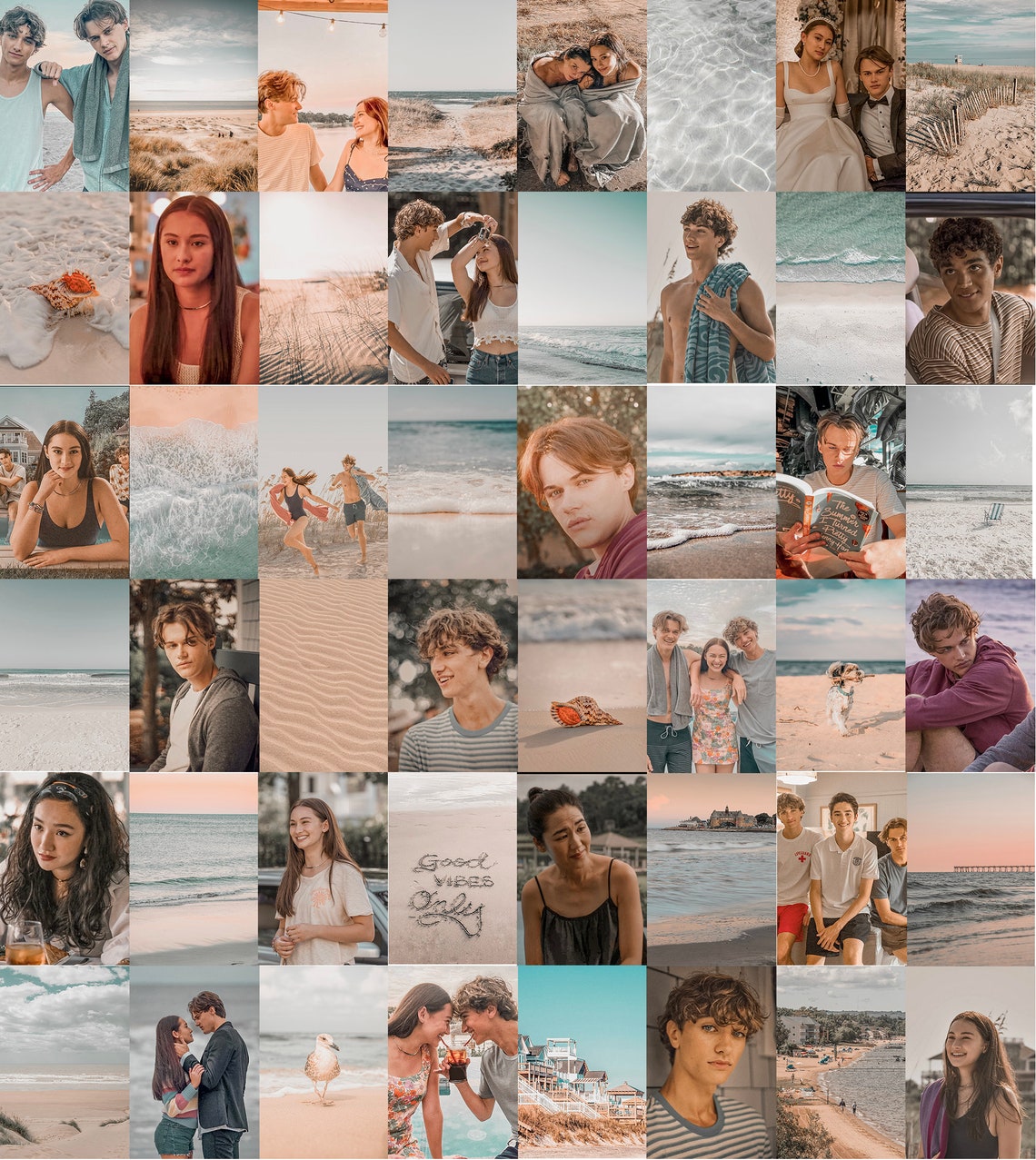 The Summer I Turned Pretty Wall Collage Kit DIGITAL Etsy UK