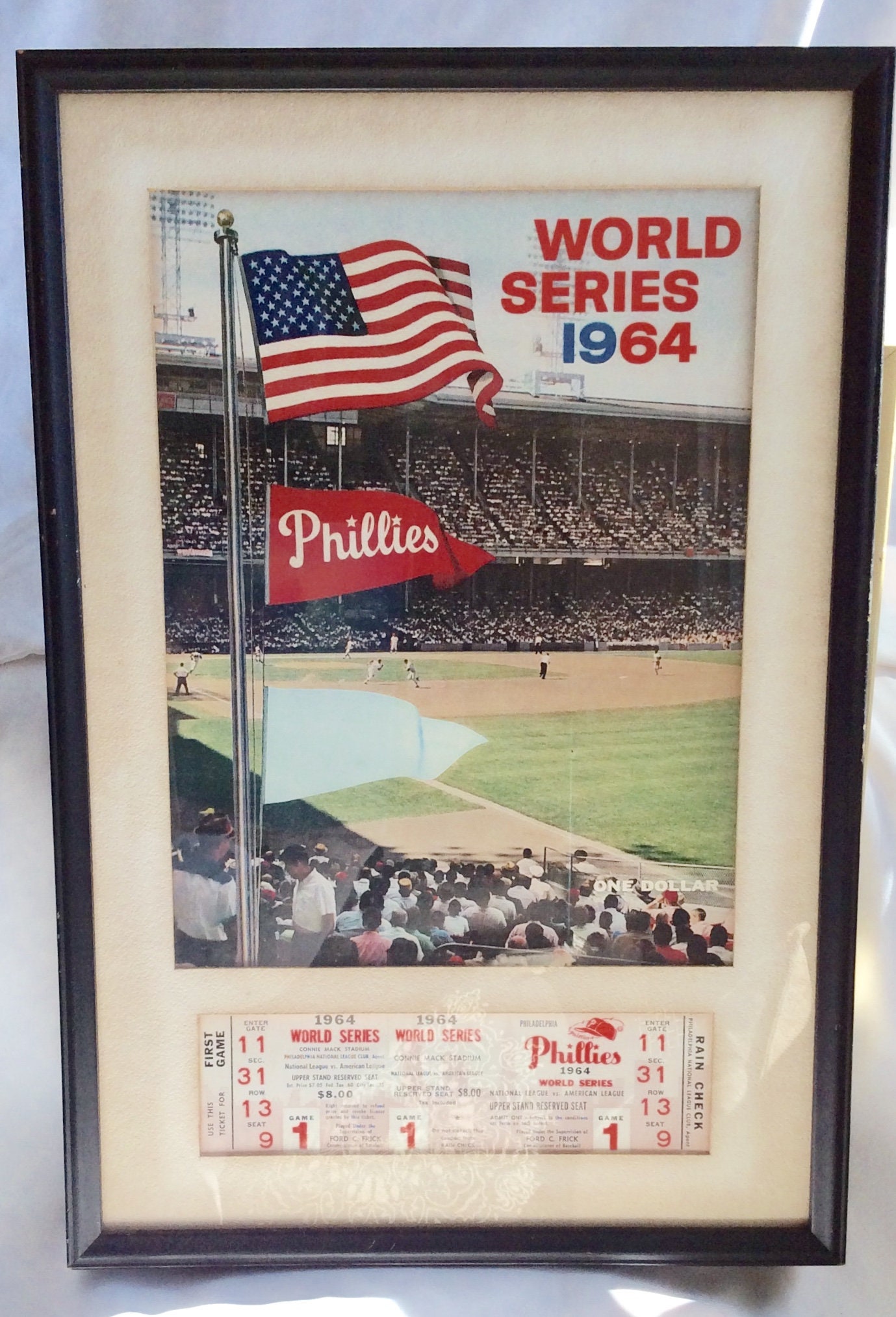 Philadelphia 1964 Phillies Baseball Memorabilia 2 