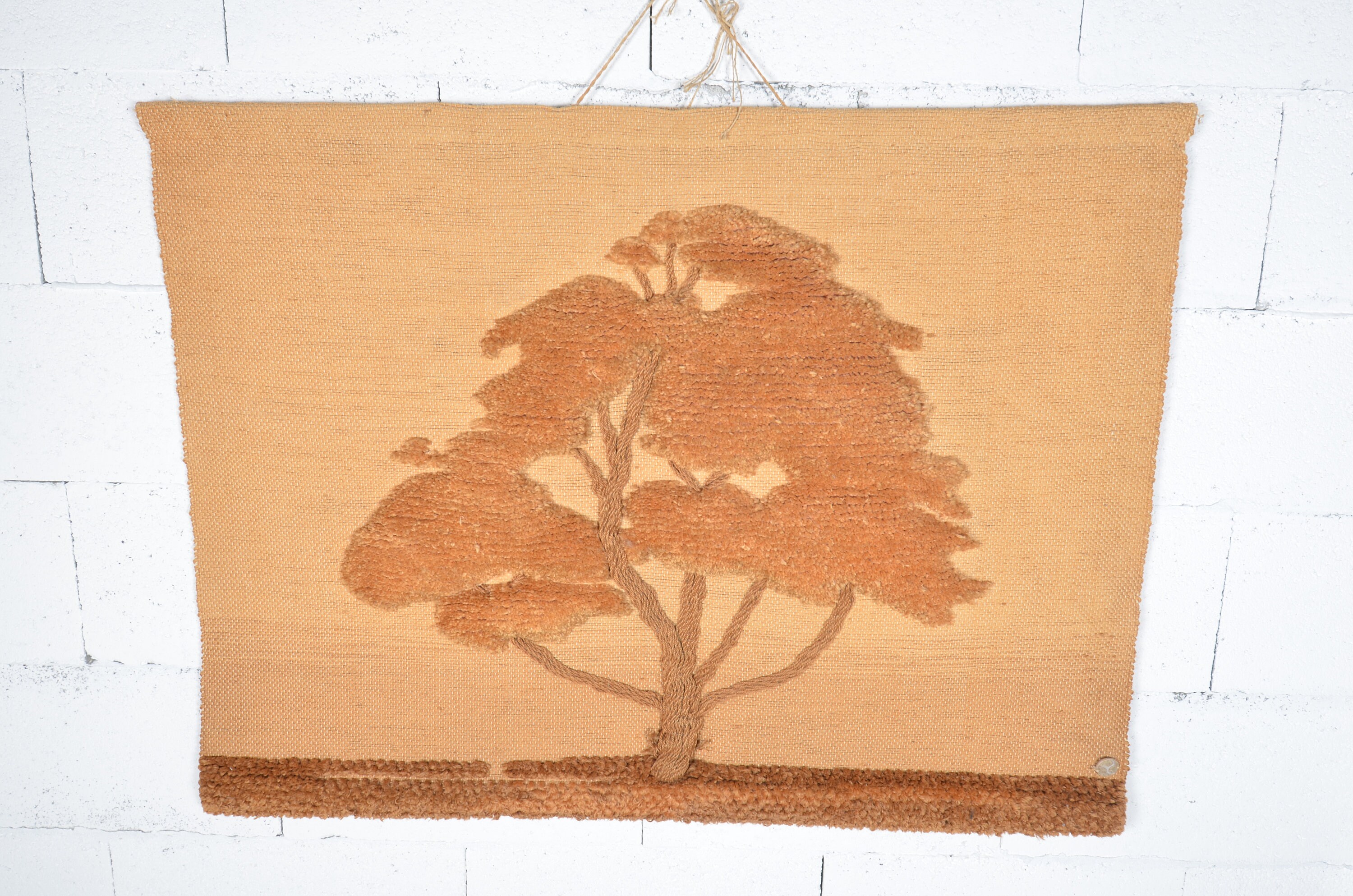 Tapisserie Murale sur Jute Vintage