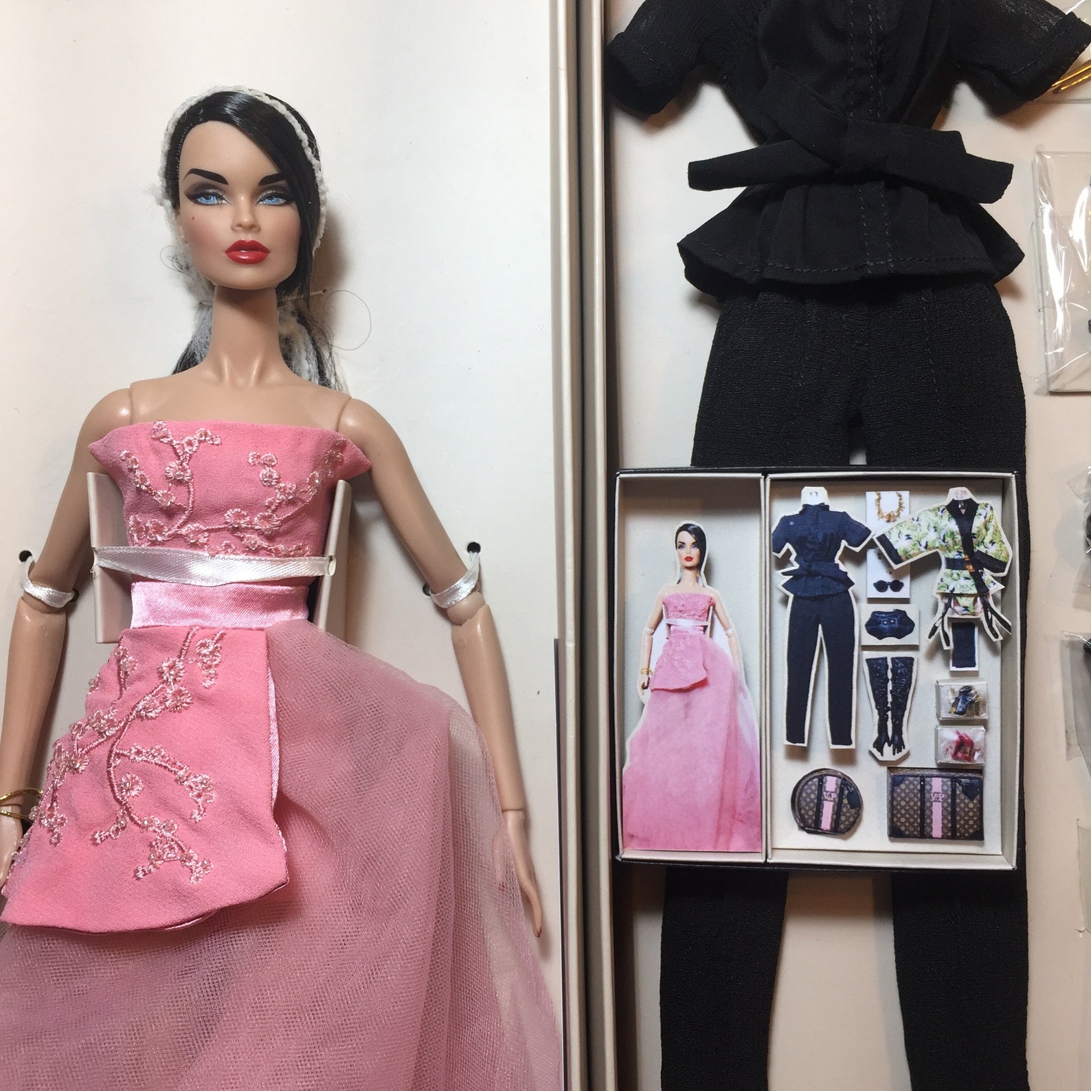 HANDMADE, Miniature Toy, Miniature Fashion Royalty Fame & Fortune ...
