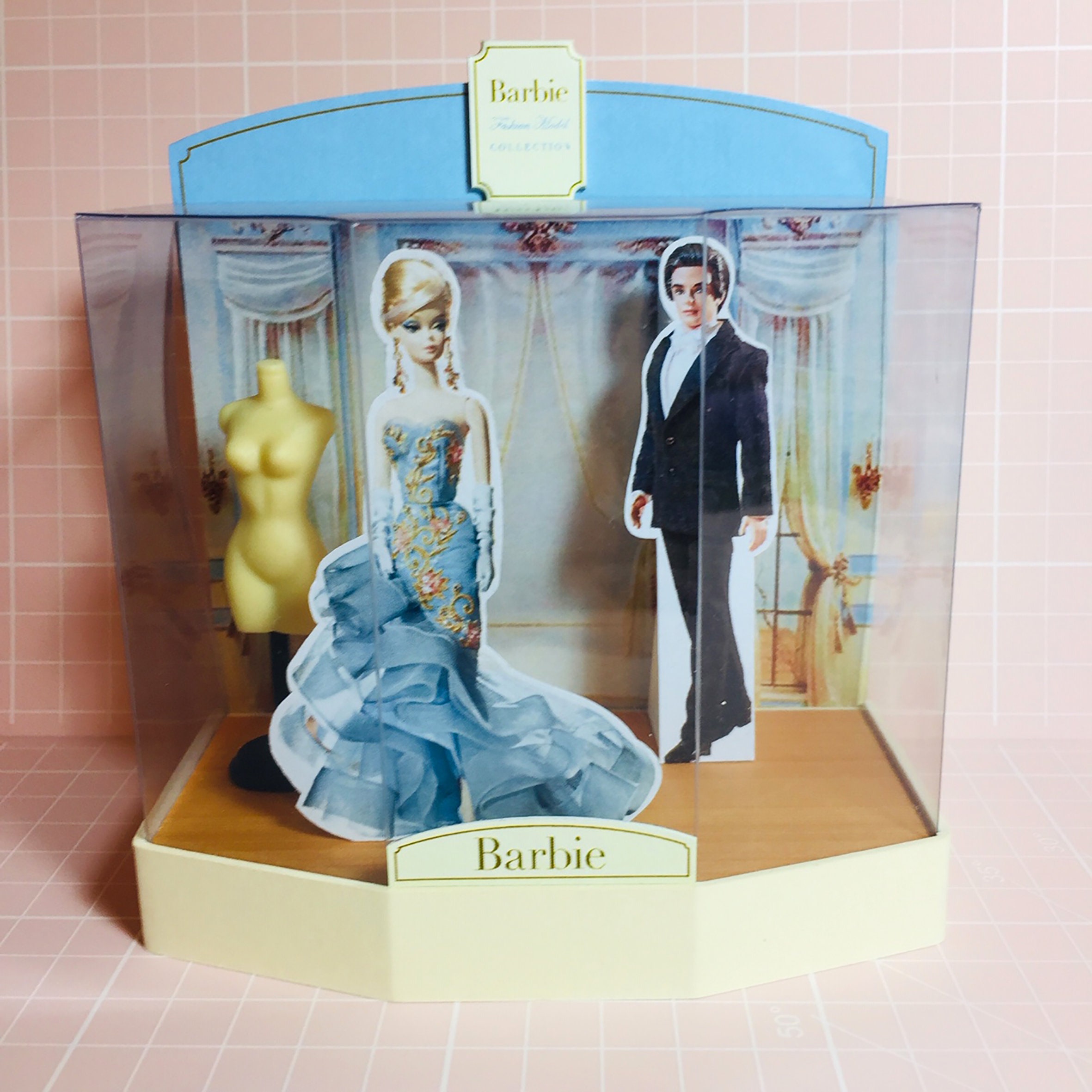 Barbie display sale cabinet