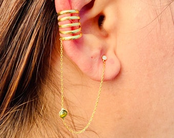 Details about / Gold Plated Earring Classics Essentials Designer For Her Love Made By Women