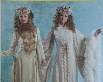 McCall's Pattern 5206 Medieval Snow Queen Misses' Dress and Robe