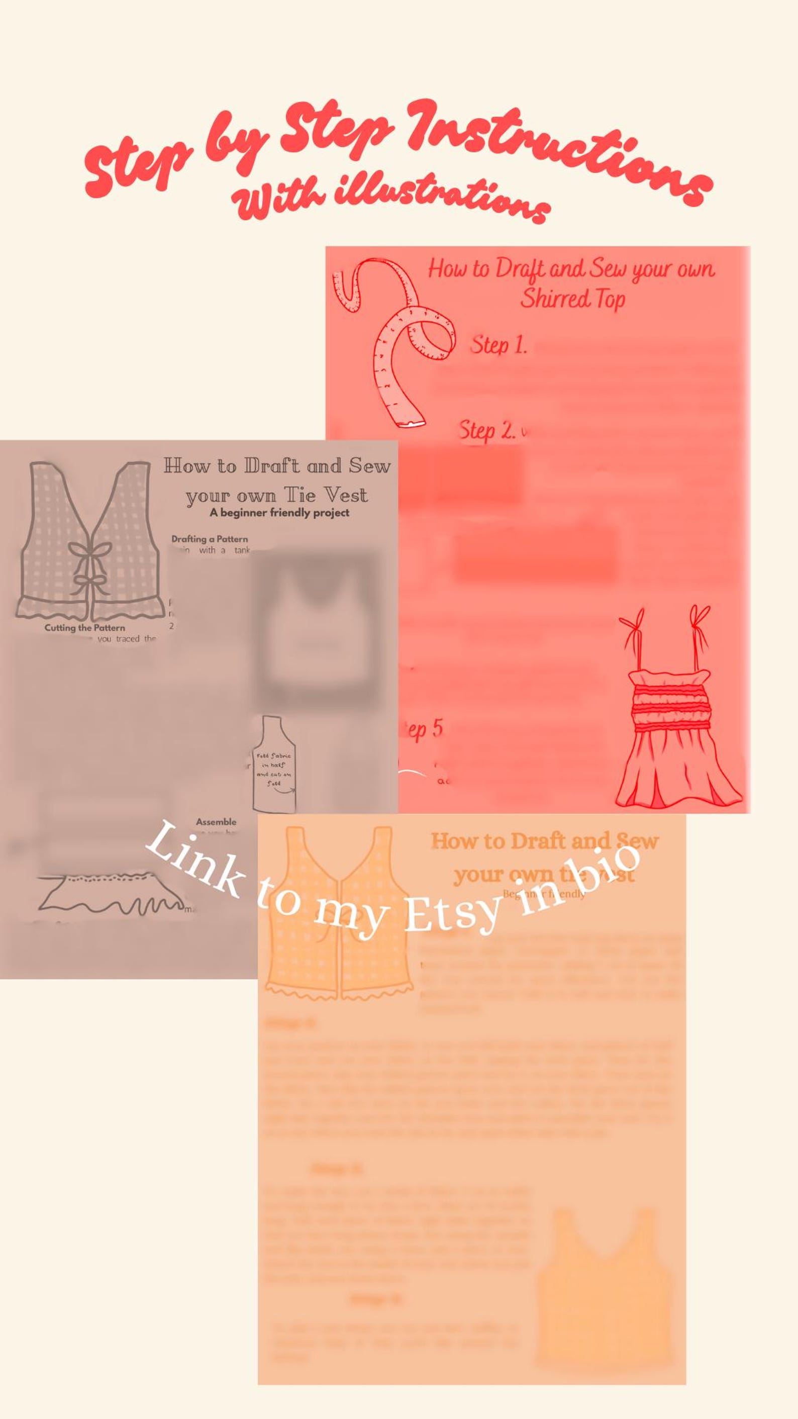 How to Draft and Sew Your Own Summer Wardrobe, Top Edition - Etsy