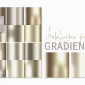 Champagne korrelige verlopen - Subtiele metallic tinten - Zachte neutrale tinten - Abstracte glinsterende achtergronden - Lichtgouden champagnetextuur