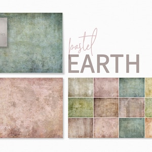 Pastel Earth – Soft Weathered Textures – Muted Natural Tones – Subtle Surface Layers – Worn Neutral Backdrops – Rustic Digital Washes