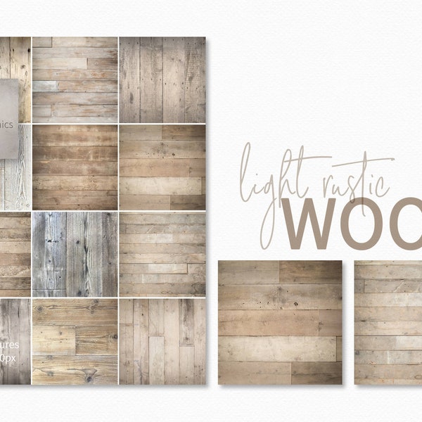 Light Rustic Wood Textures - Light Wood Floorboard Textures - Reclaimed Wood - Light Wood Wall Cladding - Light Wood Photo Backdrops