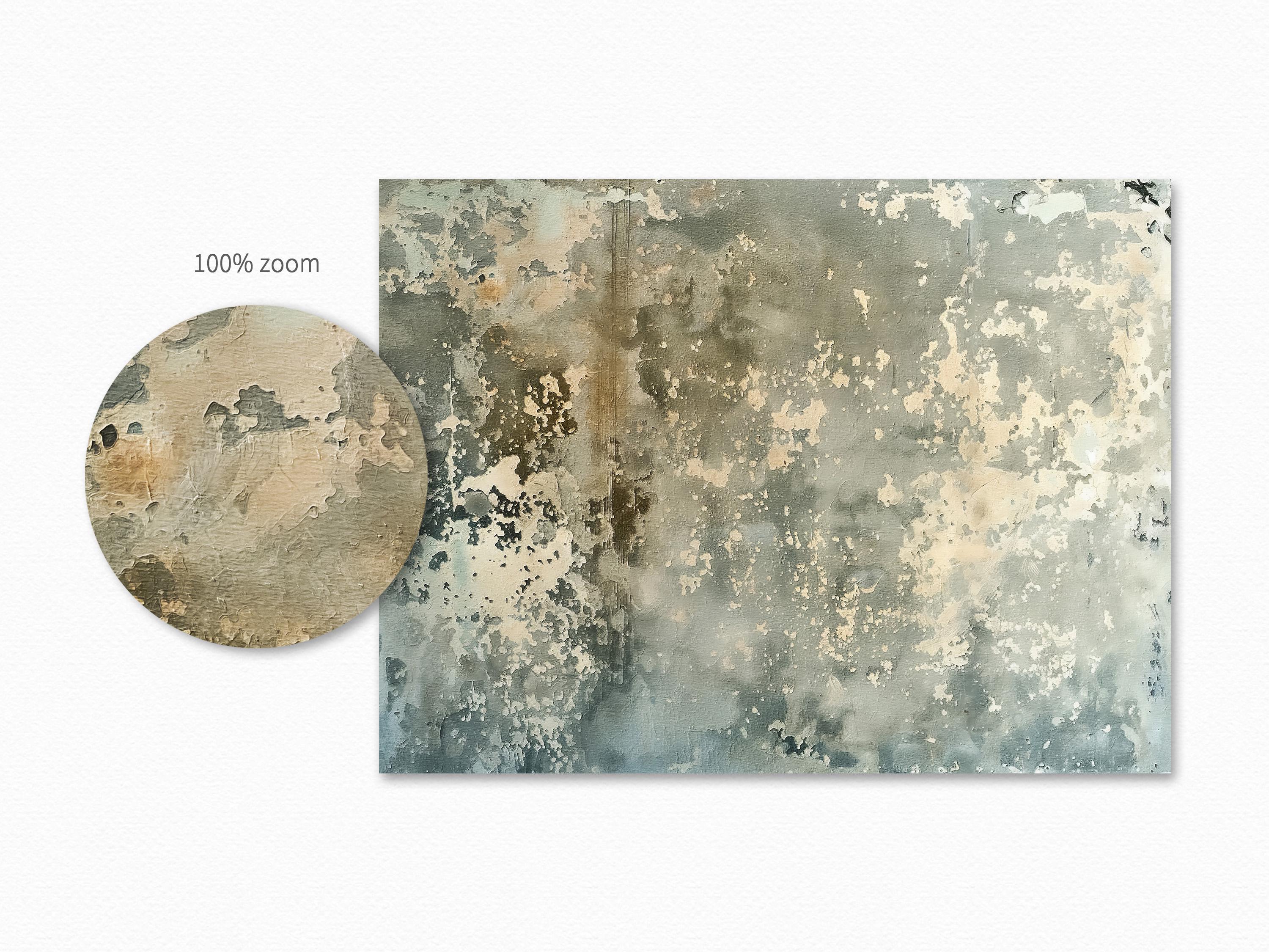 Grey Rusted Mirror Texture Antique Reflections – Worn Mirror Patina Textures – Distressed Metallic ...