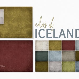 Texture Islanda - Colori degli sfondi Islanda - Sfondi fotografici - Fotoritocco - Palette colori Islanda - Sfondo fotografico