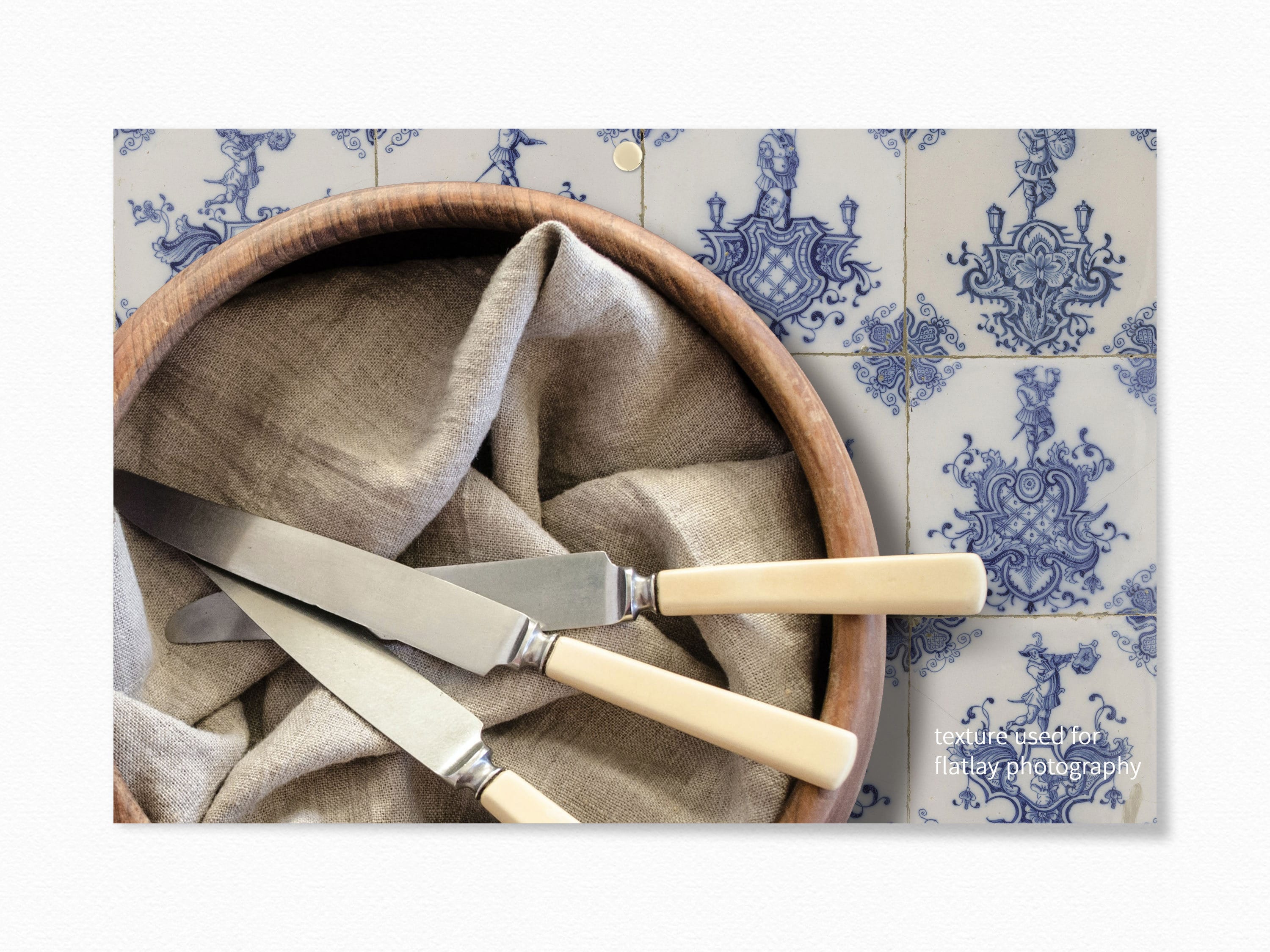 ブルーヴィンテージタイル – オランダの陶磁器の模様 – デルフトタイル