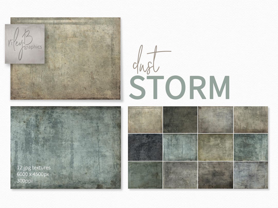 Dust Storm - Weathered Grunge Textures - Distressed Concrete Surfaces ...
