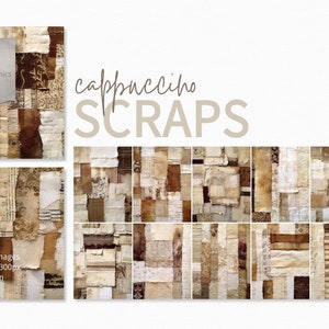 Può includere: Un set di 12 texture di carta digitale in uno schema di colori marrone e beige. Le carte hanno un aspetto usurato e vintage e sono perfette per lo scrapbooking, la creazione di biglietti e altri progetti di artigianato. Le carte misurano 8,5 x 11 pollici e 300ppi.