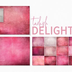 Delícia Turca – Fundos Texturizados Rosa Rico – Camadas Rosa Profundo e Blush – Fundos de Textura em Cores Rosa e Magenta Profundo
