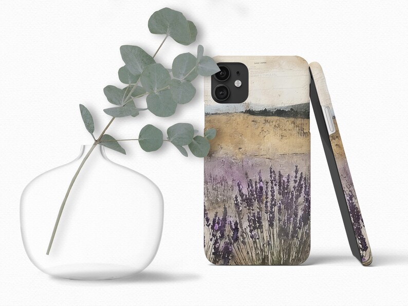 Rustic Lavender – Vintage French Lavender Fields – Soft Purple Pastel Landscapes – Antique Textured Overlays – Romantic Countryside Views image 3
