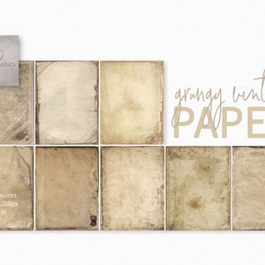 Papel vintage sujo - Pilhas de páginas de livros antigos desgastados - Fundos de papel texturizados envelhecidos - Papel desgastado e desgastado - Pilhas de papéis velhos