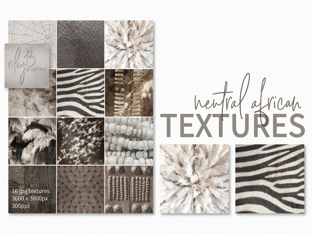 Neutral African Textures African Backgrounds Earthy - Etsy