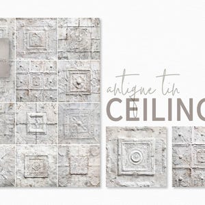 Dipinti antichi su soffitti in latta - Sfondi in piastrelle di latta - Texture di vernice invecchiata - Design in rilievo invecchiato - Pittura su piastrelle del soffitto pressate
