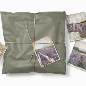 Rustic Lavender – Vintage French Lavender Fields – Soft Purple Pastel Landscapes – Antique Textured Overlays – Romantic Countryside Views image 5