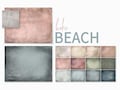 Boho Beach – Moody Coastal Tones – Textured Backgrounds in Faded Blues and Pinks – Neutral Beige and Grey Texture Set – Subtle Vintage Feel