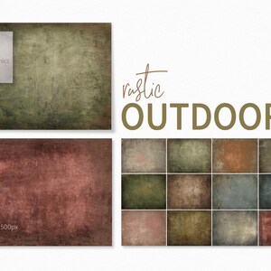 Rustic Outdoor Textures - Rustic Background Textures - Rustic Backdrops - Rustic Color Palette - Grunge Textures - Grunge Backdrops