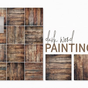 Pinturas de madera oscura - Tablones desgastados - Madera envejecida - Textura rústica - Madera de granero antigua - Veta de madera vintage - Tablas desgastadas