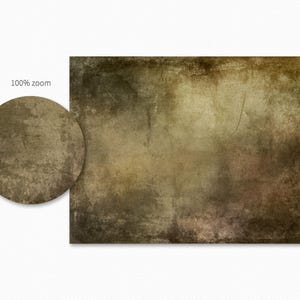 May include: A textured, abstract background with shades of brown, green, and beige. The background has a distressed, vintage look.