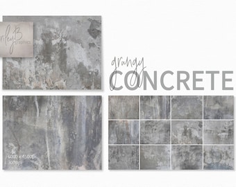 Grungy Concrete – Weathered Cement Textures – Industrial Grey Backdrops – Urban Aged Wall Finishes – Raw Concrete Layers