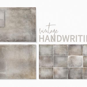 Texturas de escritura vintage: superficies de escritura envejecidas en tonos neutros suaves con inscripciones descoloridas y sutiles detalles desgastados.