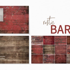 Rustic Barn Textures - Barn Wood Textures - Rustic Wood - Red Barn - Old Red Paint - Reclaimed Wood - Red Rust - Old Barn - Weathered Wood