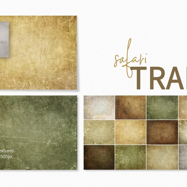 Safari Trail Textures - Earthy Color Backgrounds - Safari Color Palette Backgrounds - Safari Photo Backdrops - Earthy Photography Backdrops