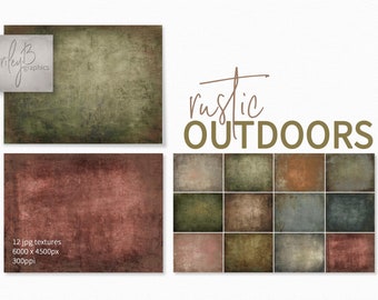 Rustic Outdoor Textures - Rustic Background Textures - Rustic Backdrops - Rustic Color Palette - Grunge Textures - Grunge Backdrops