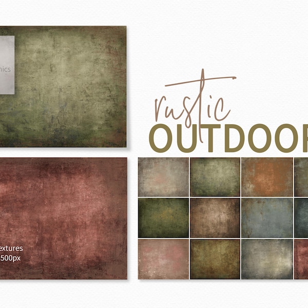 Rustic Outdoor Textures - Rustic Background Textures - Rustic Backdrops - Rustic Color Palette - Grunge Textures - Grunge Backdrops